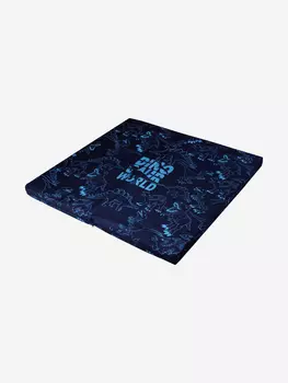 Мат для шведской стенки WestSport (100/100/6 см) Динозавры, Синий