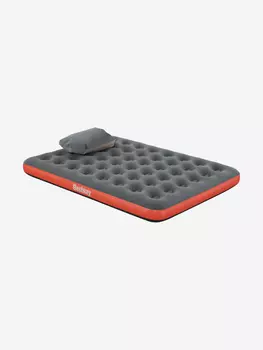 Матрас Bestway 67703 надувной с сумкой-насосом 152 x 203х 22см, Серый