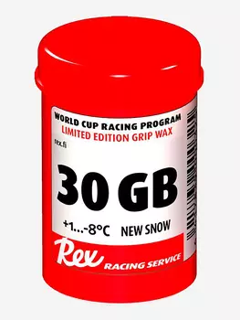 Мазь держания Racing Service REX 30GB для свежего снега, 45 г, Красный