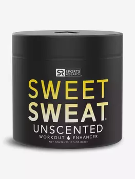 Мазь для снижения и контроля веса Неароматизированный Sweet Sweat 383 г, Черный