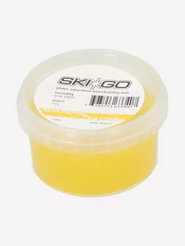 Мазь скольжения для беговых лыж Ski Go, 120 г, Желтый