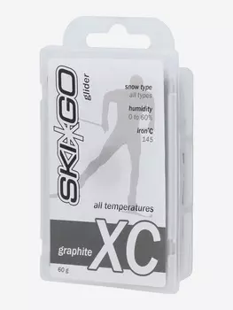 Мазь скольжения для беговых лыж Ski Go XC, 60 г, Черный