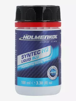 Мазь скольжения Holmenkol Syntec FF2, 100 мл, Синий
