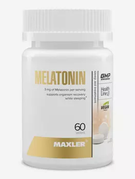 Мелатонин Maxler Melatonin 3 мг. 60 таблеток,