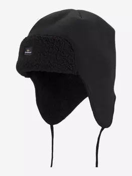 Меховая мембранная зимняя шапка - ушанка Aswery Orsa, Черный