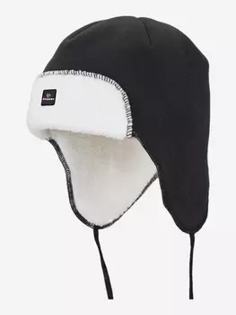 Меховая мембранная зимняя шапка - ушанка Aswery Orsa, Черный
