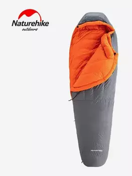 Мешок спальный Naturehike 2019 ULG, 210х80 см, (правый) (ТК: -15C), серый, Серый