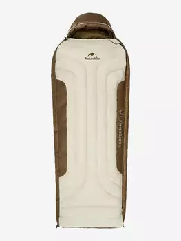 Мешок спальный Naturehike XR750, 226х85 см, (правый) (ТК: -12C), бежево-коричневый, Бежевый