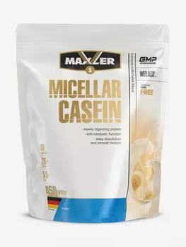 Мицеллярный казеин Maxler Micellar Casein (Казеиновый протеин) 450 гр. Банановый молочный коктейль,