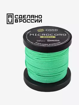 Микрокорд CORD катушка 30м (teal), Зеленый