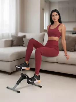 Мини-велотренажер складной Torneo B-110, Черный