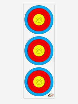 Мишень Сentershot 3x20см Vertical, Белый