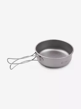 Миска с ручками титановая T-Gear Titanium Bowl 650, Серый