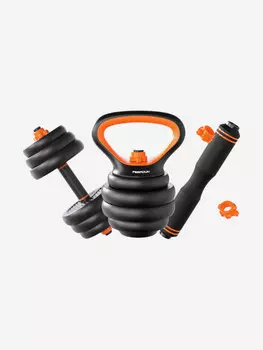 Многофункциональный набор для силовых тренировок 4-в-1, 15 кг,