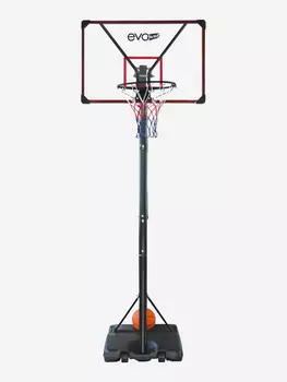 Мобильная баскетбольная стойка EVO JUMP, Черный