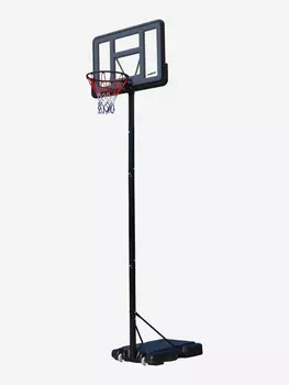 Мобильная баскетбольная стойка Proxima 44", поликарбонат, арт. S003-21A, Черный