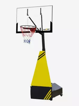 Мобильная баскетбольная стойка Proxima 47", стекло, арт. SG-6H, Черный