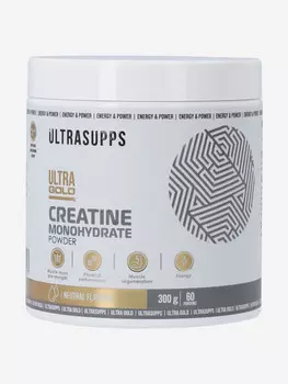 Моногидрат креатина Ultrasupps, 300 г, Белый