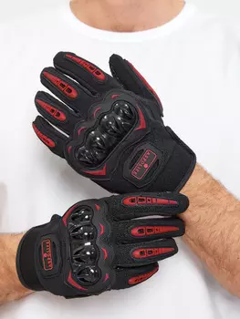 Мотоперчатки Aspolife, Красный