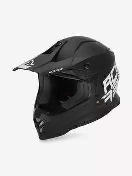 Мотошлем детский кроссовый Acerbis IMPACT STEEL JUNIOR Black, Черный