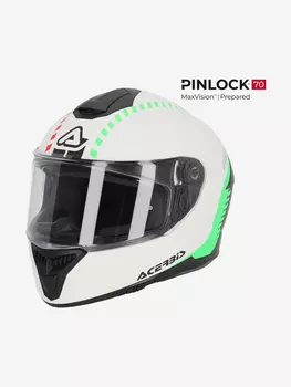 Мотошлем Интеграл Acerbis KRAPON 22-06 White/Black, Белый