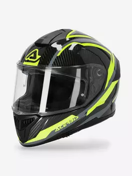 Мотошлем интеграл Acerbis TARMAK Grey/Yellow, Черный