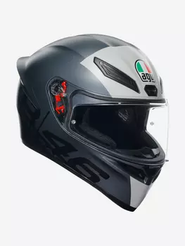 Мотошлем интеграл AGV K1 S E2206 Limit 46, Серебряный