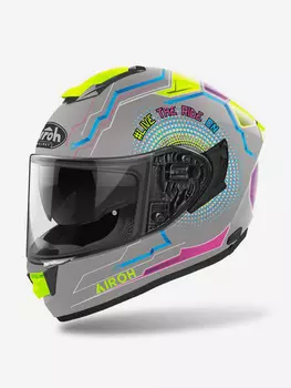 Мотошлем интеграл Airoh ST.501 POWER Matt, Мультицвет