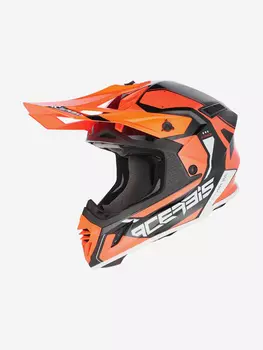 Мотошлем Кроссовый Acerbis X-TRACK 22-06 Orange/Black, Оранжевый
