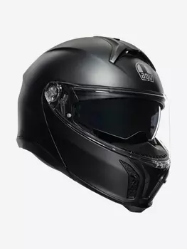 Мотошлем модуляр AGV TOURMODULAR E2206 Matt Black, Черный