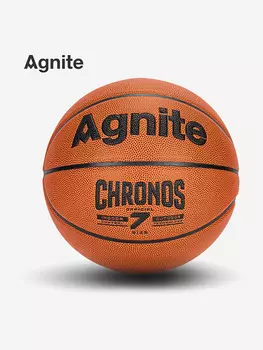 Мяч баскетбольный Agnite PU Basketball (Chronos) №7, Оранжевый