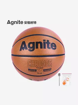 Мяч баскетбольный Agnite Seamless PU Basketball (Chronos) №7, Оранжевый