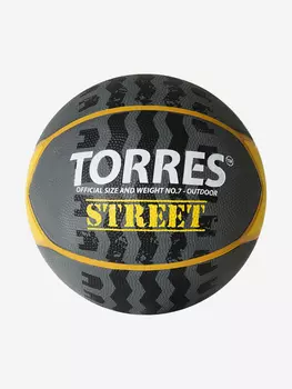 Мяч баскетбольный Torres Street арт.B02417 р.7, Серый