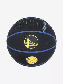 Мяч баскетбольный Wilson Nba Team City Collector GS Warrio, Черный, размер 7
