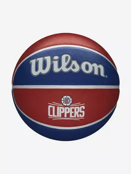 Мяч баскетбольный Wilson NBA Team Tribute LA Clippers, Красный