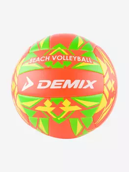 Мяч для пляжного волейбола Demix, Оранжевый, размер 5