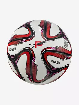 Мяч футбольный Euro Thera PANTHER ENERGY, Красный