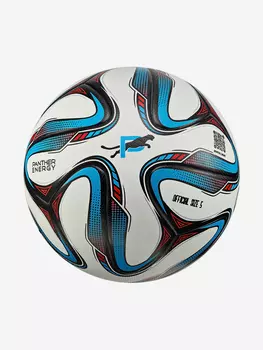 Мяч футбольный Euro Thera PANTHER ENERGY, Голубой