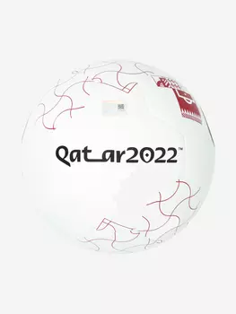 Мяч футбольный FIFA World Cup Qatar 2022 Hybrid IMS 5, Белый, размер 5