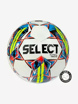 Мяч футзальный SELECT Futsal Mimas White (FIFA Basic) v22, Белый