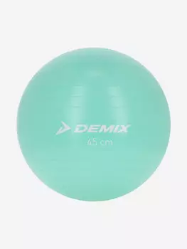 Мяч гимнастический с насосом Demix, 45 см, Зеленый
