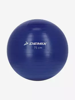 Мяч гимнастический с насосом Demix, 75 см, Синий