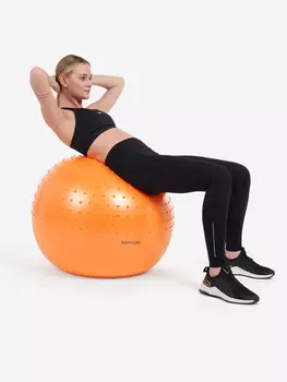 Мяч массажный с насосом KETTLER 65 см, Оранжевый