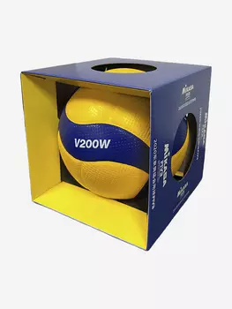 Мяч волейбольный Mikasa V200W-K, Желтый