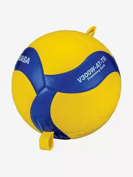 Мяч волейбольный на растяжках MIKASA V300W-AT-TR р.5, Синий