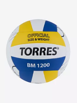 Мяч волейбольный TORRES BM1200 V42335, размер 5, Белый