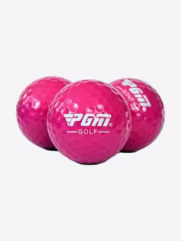 Мячи для гольфа малиновые PGM (3 мяча), Оранжевый