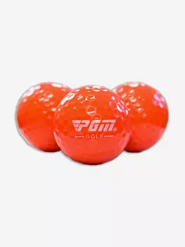 Мячи для гольфа оранжевые PGM (3 мяча), Оранжевый