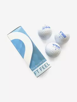 Мячи для гольфа PGM Soft Feel (3 мяча), Белый