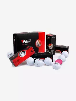 Мячи для гольфа PGM VS (12 мячей), Белый
